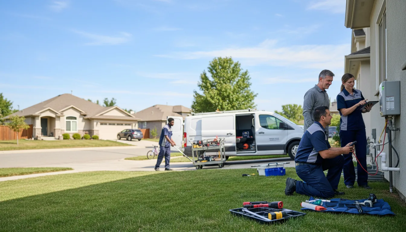 Tankless water heater service in Glide, OR